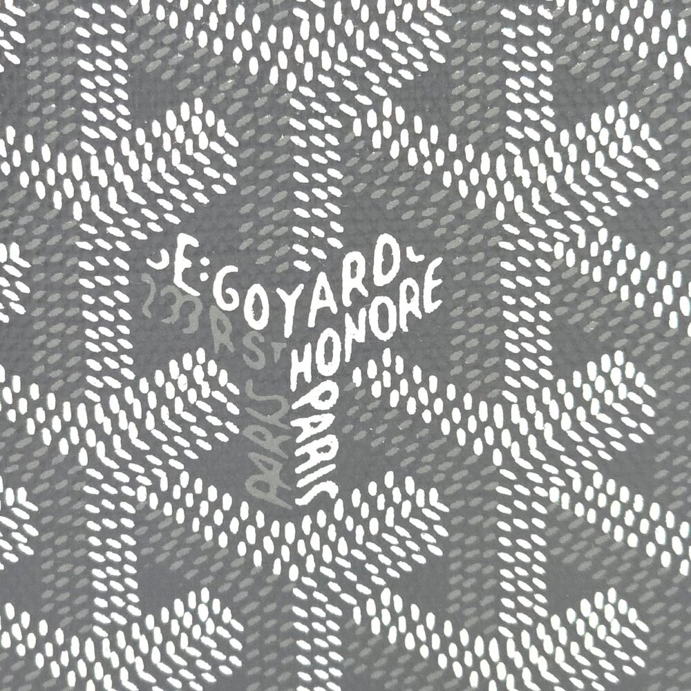 Goyard Saint-Pierre Grey Goyardine Bifold Card Holder / Wallet - New - Picture 3 of 7